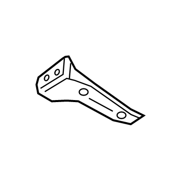 BMW 51-64-7-422-299 BRACKET, AUX. RADIATOR, LOWE
