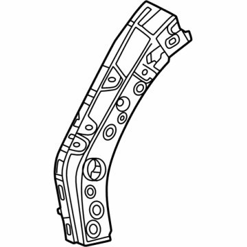 Lexus 53707-0R030 APRON SUB-ASSY, FEND