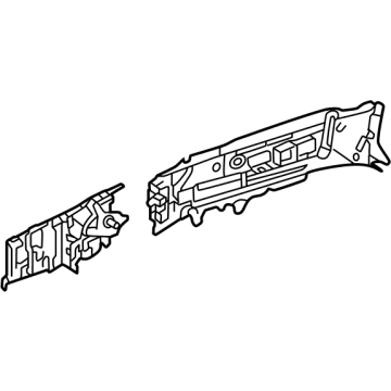Lexus 57026-78010 MEMBER SUB-ASSY, FR