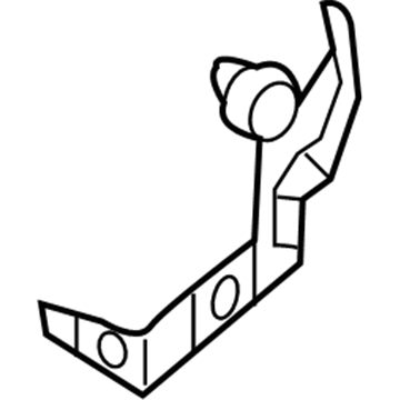 Hyundai 88012-4Z010 Bracket-Recliner Knob