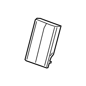 Mopar 5ZC54DX9AA Rear Seat Center Armrest Assembly
