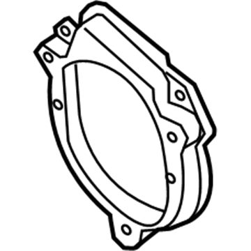 Infiniti 28160-EB000 Speaker Bracket-Rear Door, RH