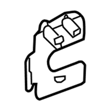 Lexus 89348-50010 RETAINER, Ultrasonic