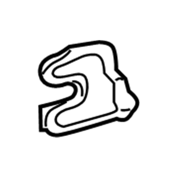 Lexus 53291-50040 Seal, Radiator Support To Frame, RH