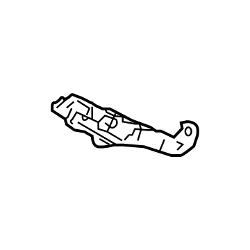 Lexus 52535-78010 RETAINER, Front Bumper