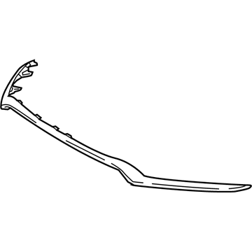 Lexus 52412-78020 Guard, Front Bumper, No