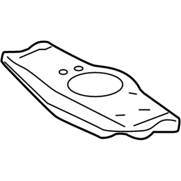 Lexus 57209-50010 Member, Engine Rear Mounting