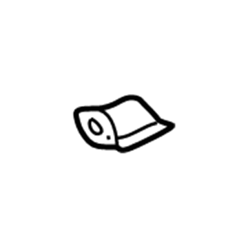 BMW 18-22-7-508-863 Heat Resistant Plate