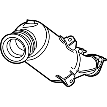 BMW 18-32-8-603-874 Catalytic Converter Center