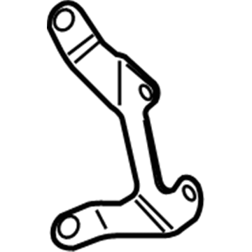 BMW 18-20-7-597-064 Holder Catalytic Converter Near Engine
