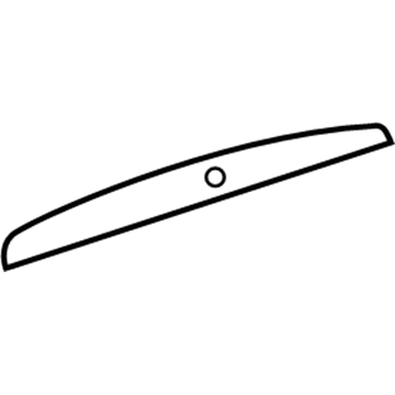 Lexus 76811-33110-B0 Garnish Sub-Assy, Luggage Compartment Door, Outside