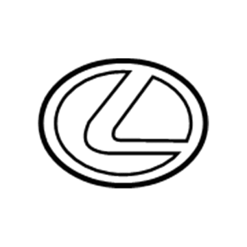 Lexus 90975-02022 Luggage Compartment Door Name Plate, No.1