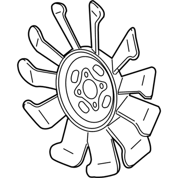 GM 15102144 Fan Blade