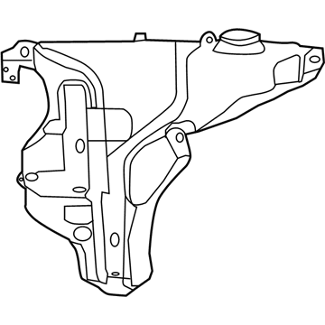 Mopar 68125524AA Reservoir-Windshield Washer