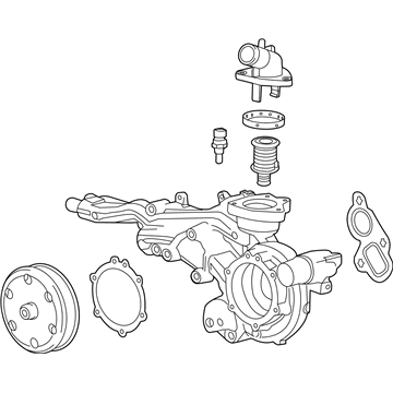 GM 12685257 Water Pump Assembly