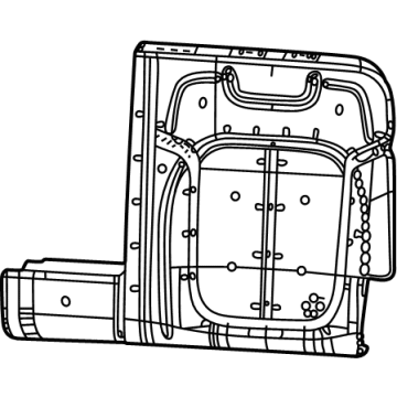 Mopar 68458607AC FOAM-SEAT BACK