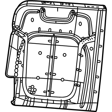 Mopar 68458606AC FOAM-SEAT BACK