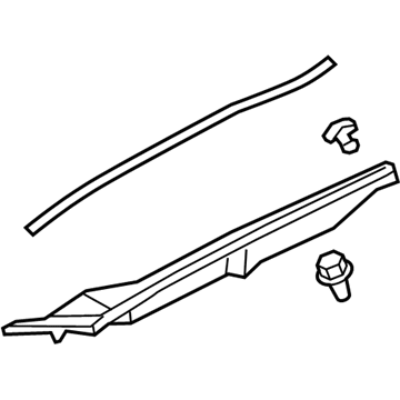 Lexus 53807-76020 Seal Sub-Assembly, FENDE