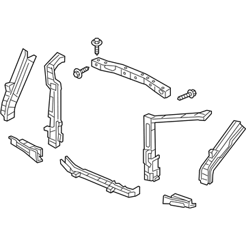Acura 60400-TRX-315ZZ Bulkhead, Front