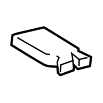 Lexus 87216-53010 Guide, Air Duct, Rear LH