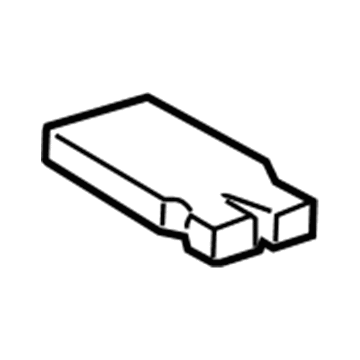 Lexus 87215-53010 Guide, Air Duct, Rear RH