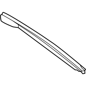 Nissan 90822-6GP0A SEAL-BACK DOOR, SIDE RH