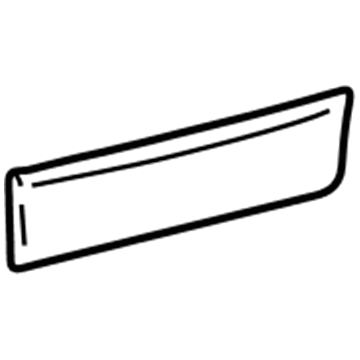 Lexus 52591-33030 Seal, Rear Bumper