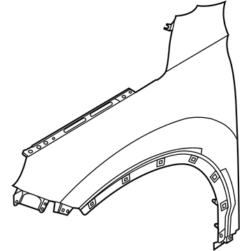 Hyundai 66311-S8000 Panel-Fender, LH