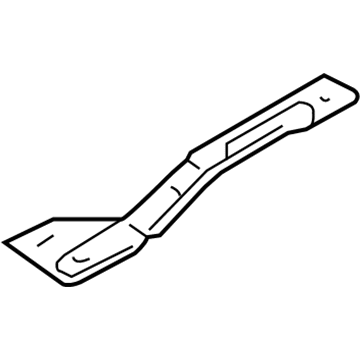 BMW 41-11-7-195-349 Side Member, Seat Connection, Rear