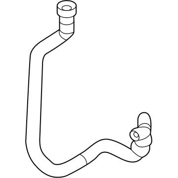 BMW 17-12-8-071-759 HOSE, REMOTE, COOLANT RADIAT