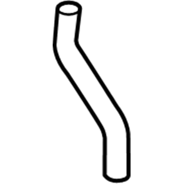 Nissan 92436-1JB1A Hose-Rear Heater, Outlet