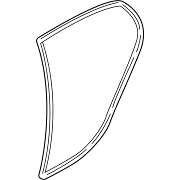 BMW 51-22-9-070-563 Left Rear Door Seal
