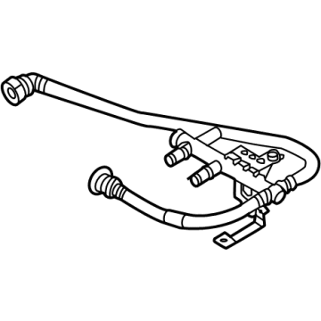 Hyundai 375Y2-GI010 HOSE-3WAY VALVE NO.1