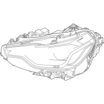 BMW 63-11-5-A03-E35 HEADLIGHT, LED TECHNOLOGY, L