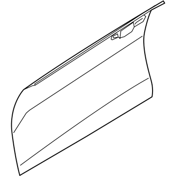 Kia 76111D4000 Panel-Front Door Out