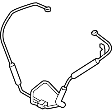 BMW 11-42-8-053-164 Oil Pipe