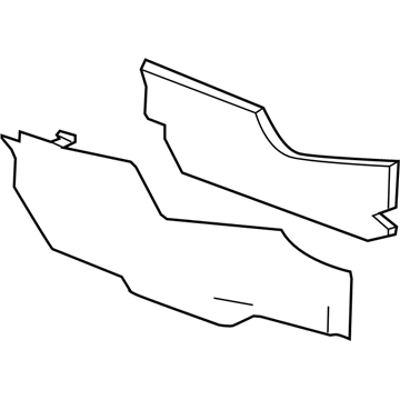 GM 23320859 Side Trim Panel