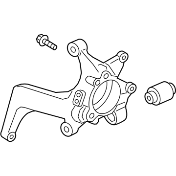 Hyundai 52710-K4000 Carrier Assembly-Rear Axle, LH