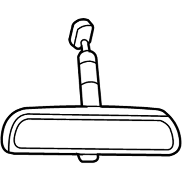 Ford 6U5Z-17700-EA Mirror Inside