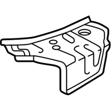 Lexus 58313-24040 Extension, Rear Floor Pan To Quarter Panel, RH