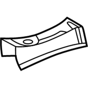 Lexus 57615-24020 Member, Rear Floor Side, Rear RH