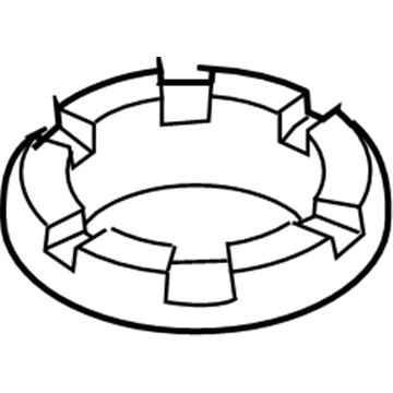 Infiniti 54034-EG000 Seat-Rubber, Front Spring