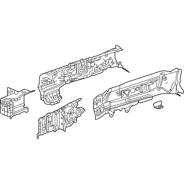 Lexus 57101-F6900 MEMBER SUB-ASSY, FR