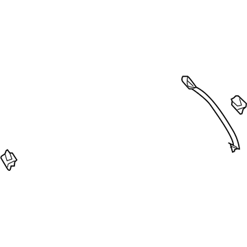 Lexus 64791-0E020-A0 Cover, Back Door Trim, RH