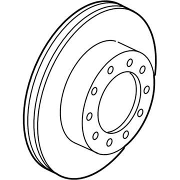 Ford GU2Z-1V125-E ROTOR ASY