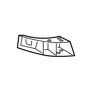 GM 22890965 Upper Pad Support