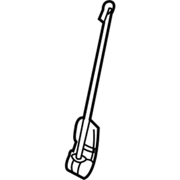 Ford 7T4Z-78613D10-AA Seat Belt Guide