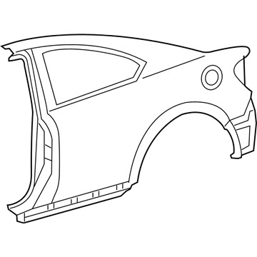 Toyota 61601-21220 Quarter Panel
