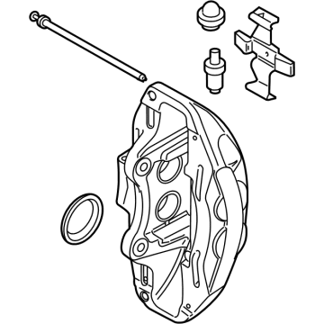 BMW 34-11-6-891-275 CALIPER HOUSING LEFT