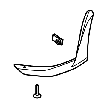 Ford KR3Z-17626-AA Lower Deflector